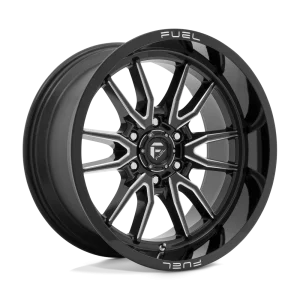 Fuel – D761 CLASH – Black – 17″x9″ 1mm – Summer Wheels – D76117909450